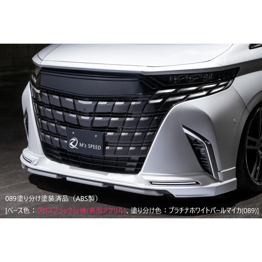 40系 アルファード Fバンパー パールホワイト 089 M