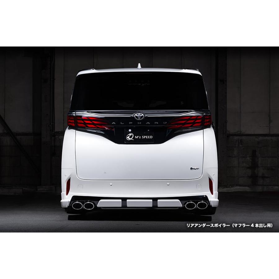 M'z SPEED 【グロスブラック仕様(マフラー4本出し用)】[40系