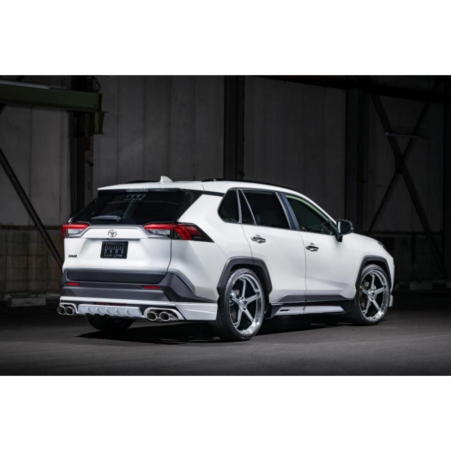 M'z SPEED 【未塗装品】[50系 RAV4]ラヴライン リアアンダースポイラー