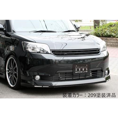 未使用保管品！カローラルミオンBLICK impactフロントバンパー&ダブルフォグランプセット未塗装 M'z SPEED 【単色塗装済品】[カローラルミオン ZRE15 後期]グレース
