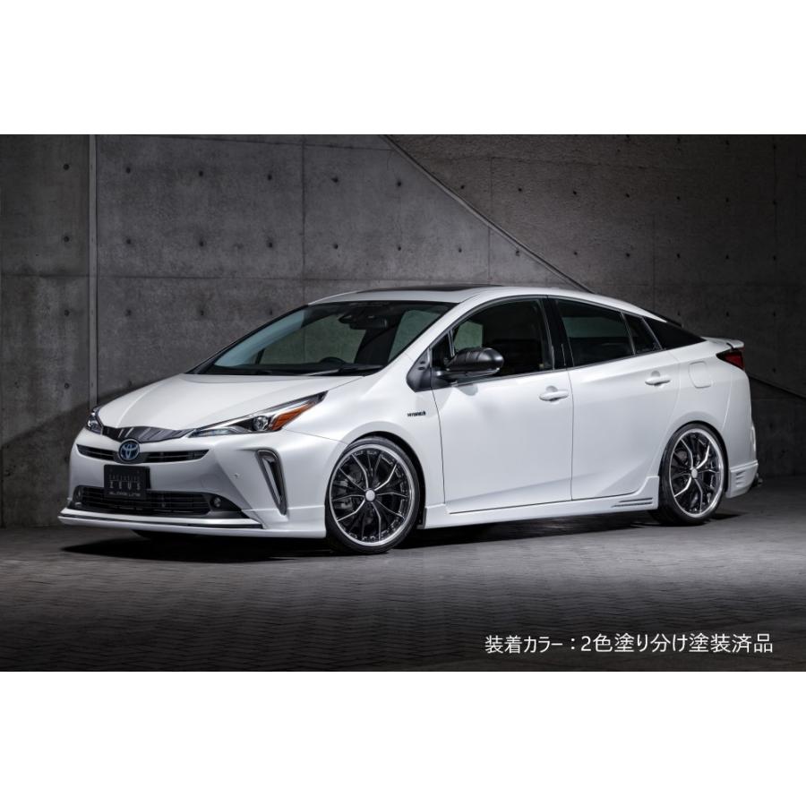 50プリウス『後期』　純正エアロ 希少】TRD フロントスポイラー トヨタ 50 プリウス 後期 純正 エアロ