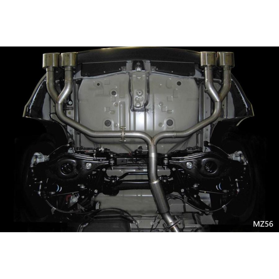 M'z SPEED 【マフラー】[60系 ハリアー]エキゾーストシステム 左右4本