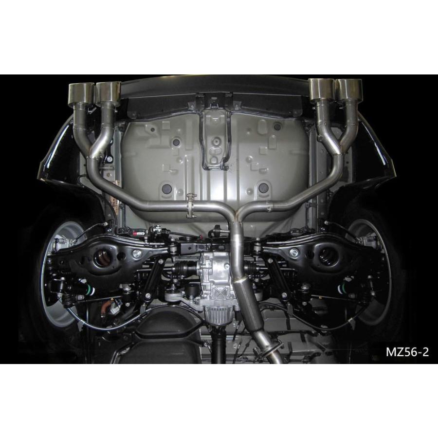 M'z SPEED 【マフラー】[60系 ハリアー]エキゾーストシステム 左右4本