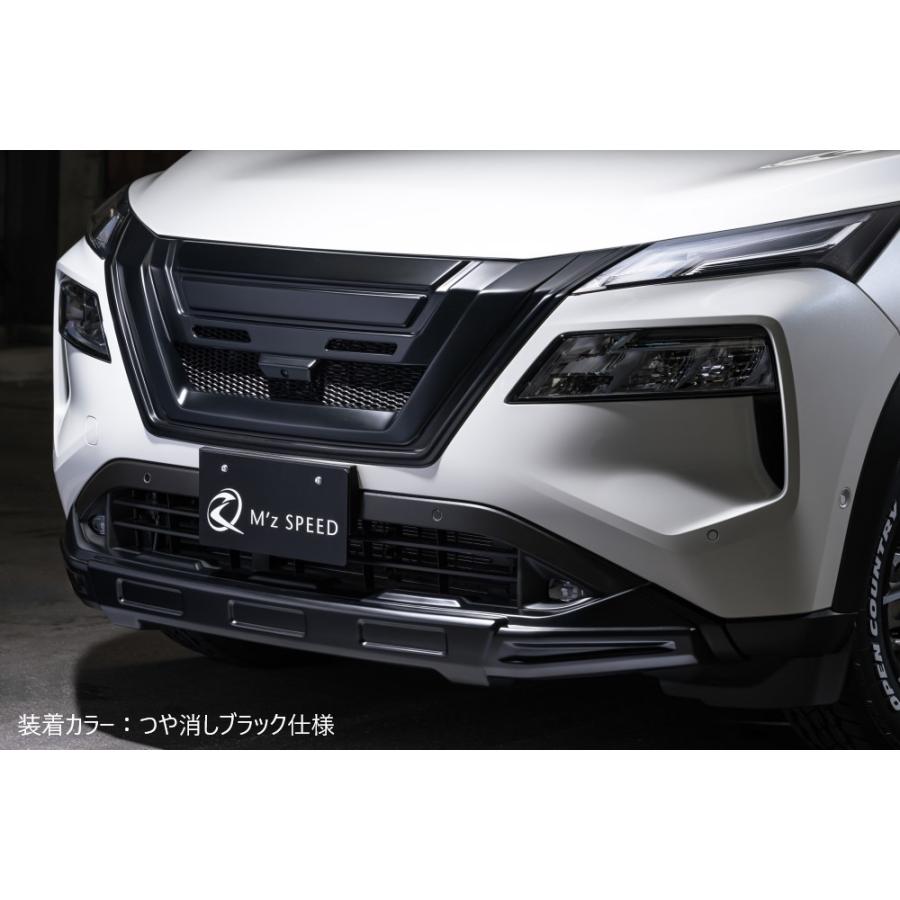 M'z SPEED [T33 エクストレイル]クロスライン フロントバンパー
