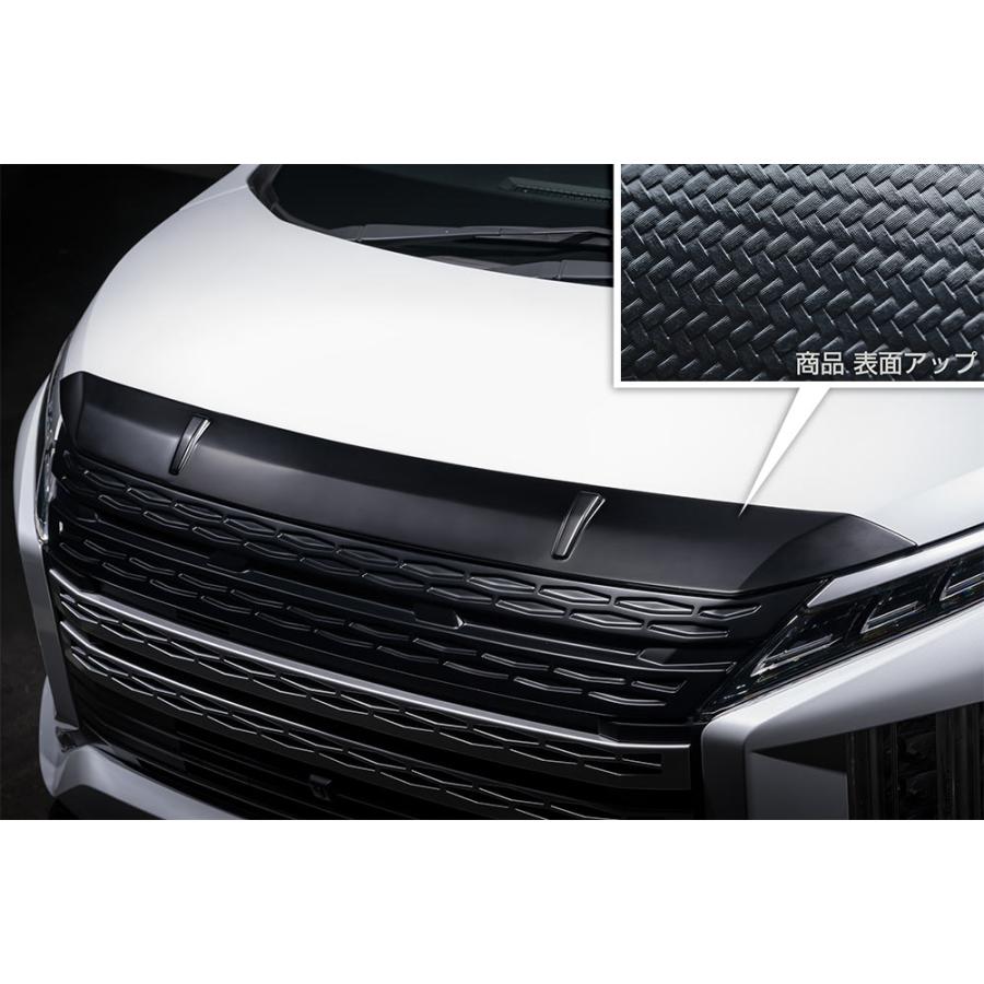 M'z SPEED [デリカD:5]クロスライン ボンネットプロテクター【AES製
