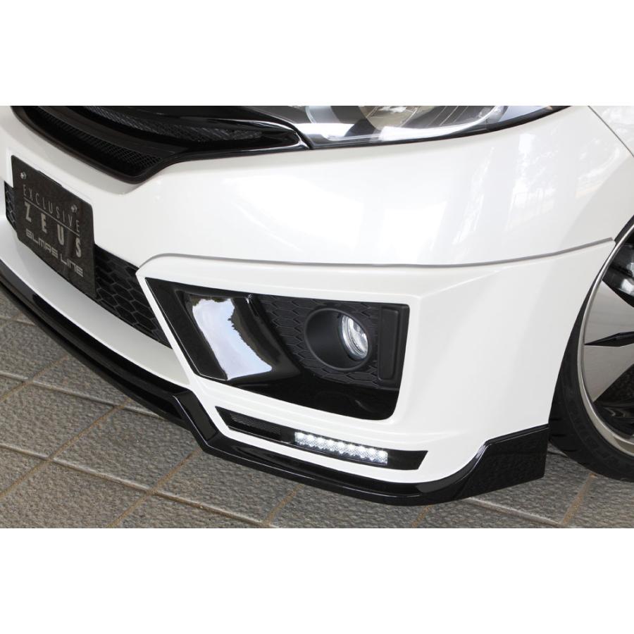 M'z speed リップフロントスポイラー M'z SPEED 【未塗装品】[GP5/GK3.5 フィット]グラマラスライン