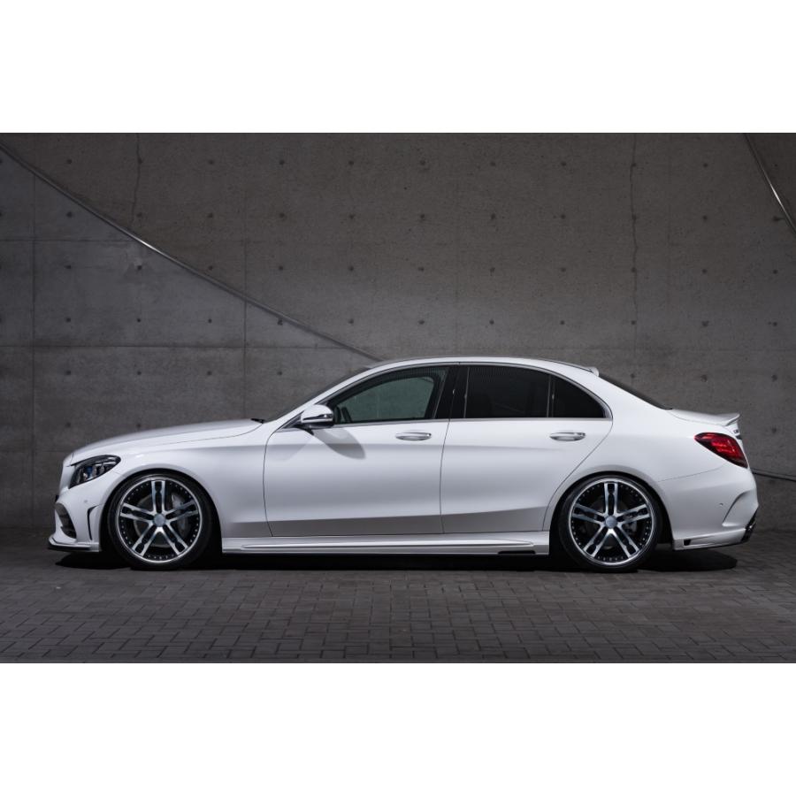 M'z SPEED 【未塗装品】[ベンツ Cクラス W205 AMG Line]プルシアン