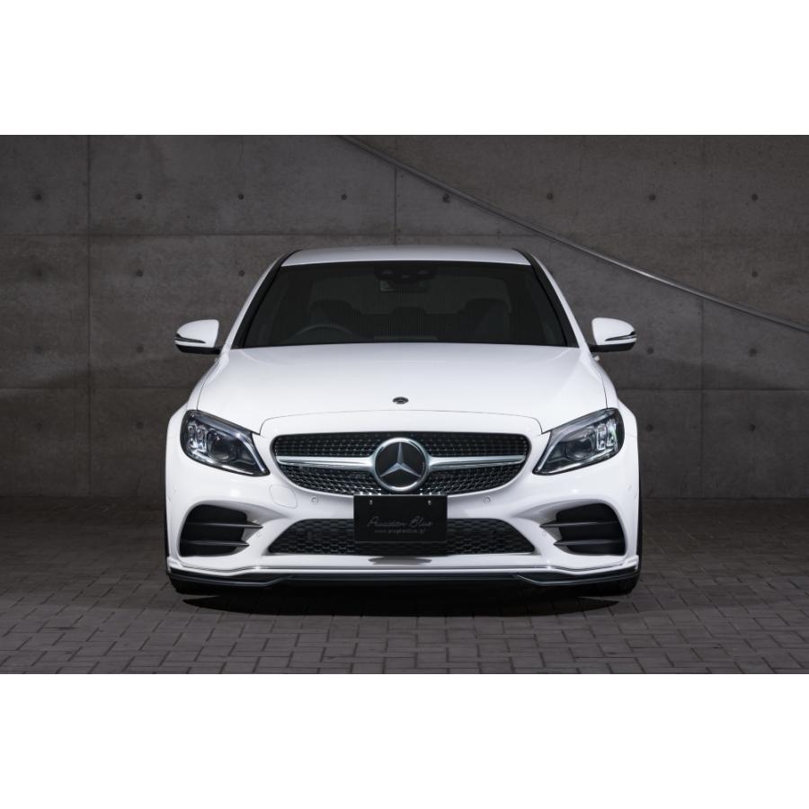 M'z SPEED 【未塗装品】[ベンツ Cクラス W205 AMG Line]プルシアン