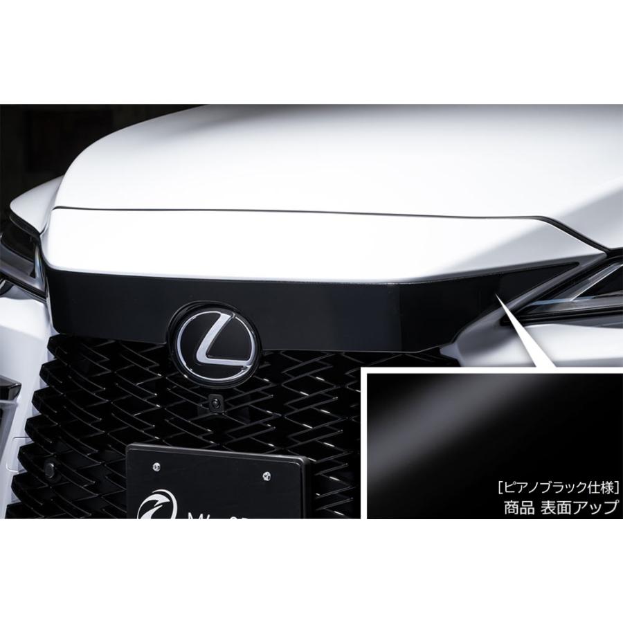 LEXUS グリル ガーニッシュ左右 ３点セット M'z SPEED 【ピアノブラック仕様】[RX350/RX500h F SPORT]ラヴライン