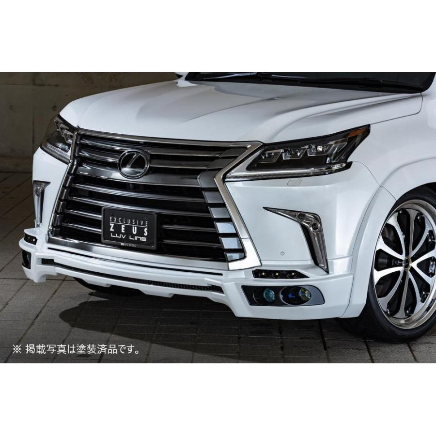レクサス　部品 M'z SPEED 【未塗装品】[レクサス LX570]ラヴライン フロント・サイド