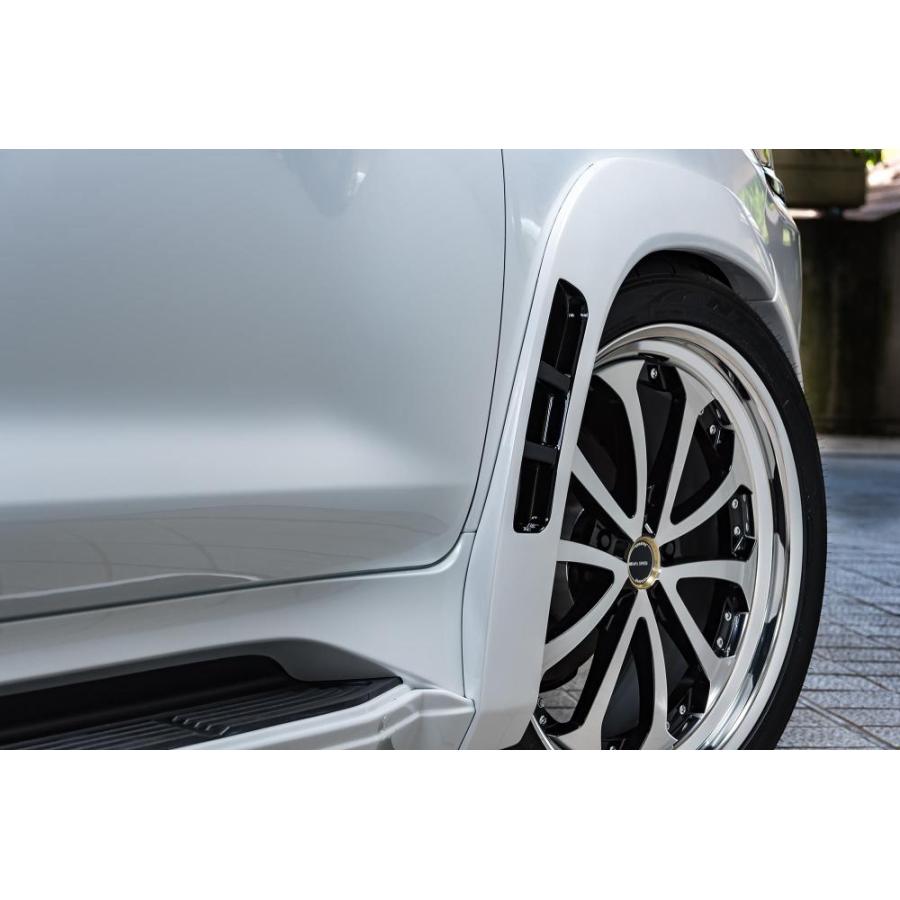 M'z SPEED 【未塗装品】[レクサス LX570]ラヴライン オーバー