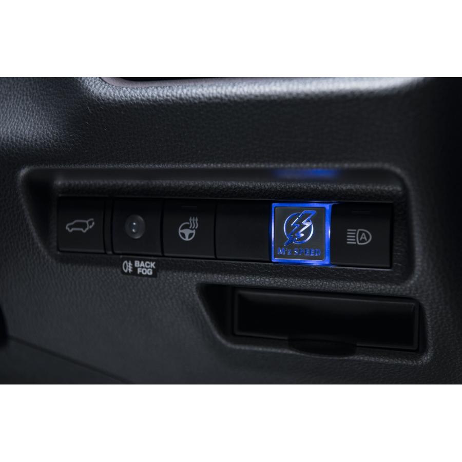 M'z SPEED ステンレスインジケーター 【正方形タイプ】トヨタ車用 汎用