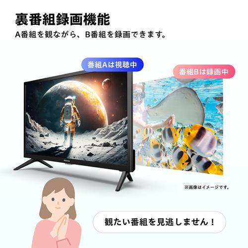 ハイセンス（HISENSE） 24A30K 24V型 ハイビジョン液晶テレビ 地上・BS