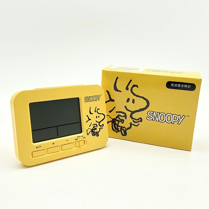 Acsn Jcシュアーズ スヌーピー ウッドストック 電波置き時計 イエロー Acsn 日本橋chacha ヤフー店 通販 Yahoo ショッピング
