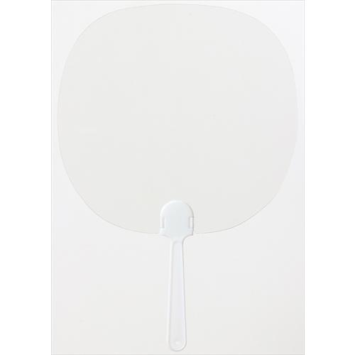 アーテック AR4521718183336 透明うちわ 白柄 : 日本橋CHACHA!ヤフー店