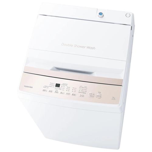 TOSHIBA（東芝） 5.0kg 全自動洗濯機 ピュアホワイト Wシャワー洗浄 