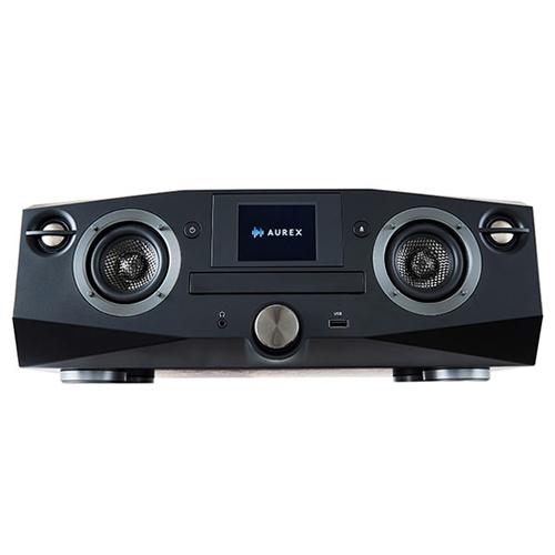 Aurex AX-XSS100-K 東芝 CD／FMワイヤレススピーカーシステム ブラック