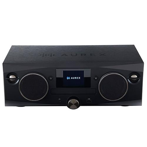 Aurex AX-XSS100-K 東芝 CD／FMワイヤレススピーカーシステム ブラック