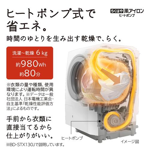 ビッグドラム BD-SX120JR-W 日立 洗濯12kg 乾燥6kg ドラム式洗濯乾燥機