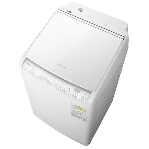ビートウォッシュ BW-DV80K-W 日立 洗濯8kg 乾燥4.5kg 縦型洗濯乾燥機 
