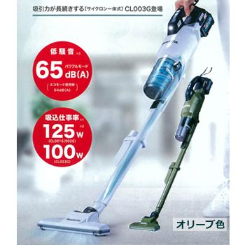マキタ CL003GRDO 40Vmax充電式クリーナ サイクロン一体式 掃除