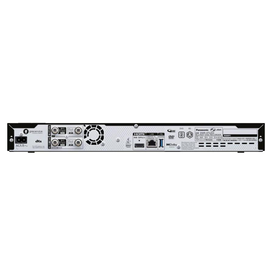 Panasonic DMR-4TS203 ブルーレイディスクレコーダー 4K対応 DIGA DMR-4TS203 パナソニック 2TB ブルーレイレコーダー 4Kディーガ