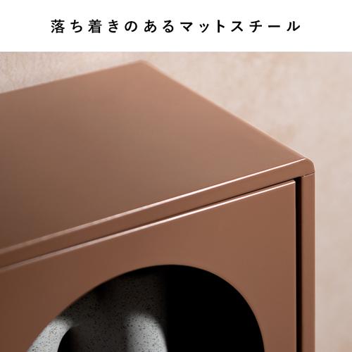 DSP-470-CPK 宮武製作所 ディスプレイケース Muun（ムーン） コーラルピンク Signature Studio ディスプレイ収納 キャビネット_6