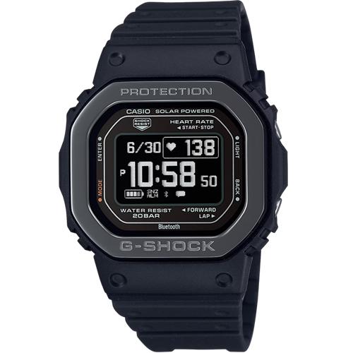 カシオ　スマートウォッチ　腕時計　G-SHOCK DW-H5600-1JR 美品 G-スクワッド DW-H5600】GショックのDNAを受け継ぐスマートウォッチの