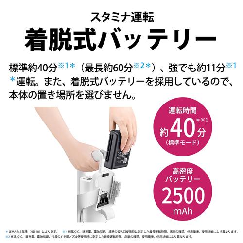 RACTIVE Air EC-AR9-B シャープ コードレススティック掃除機 Air