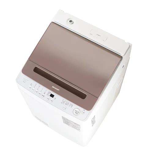 SHARP（シャープ） ES-GV9J-T タテ型全自動洗濯機 ライトブラウン 洗濯