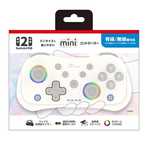 アンサー（Answer） GA4573201423290 Switch2/PC用 miniコントローラー