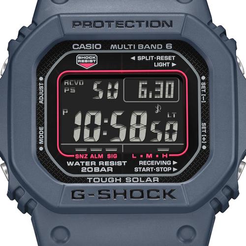 G-SHOCK GW-M5610U-2JF カシオ 電波ソーラー腕時計 デジタル ネイビー