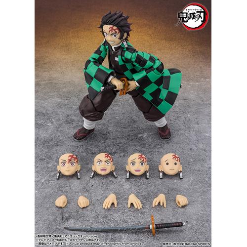 鬼滅の刃フィギュア TAMASHII NATIONS H-4573102693341 BANDAI SPIRITS S.H.Figuarts 竈門