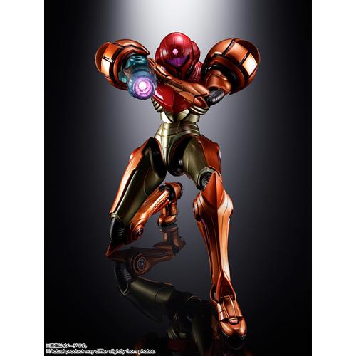 ナードワン　スーパーメトロイド　サムス・アラン　ソフビ　黒 超合金 H-4573102698650 BANDAI SPIRITS サムス・アラン (メトロイド