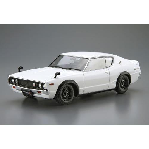 H-4905083059517 アオシマ 1／24 ニッサン KPGC110 スカイラインHT2000GT-R ’73｜n-chacha｜02