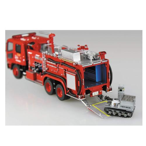 青島文化教材社 H-4905083059715 アオシマ 1／72 化学消防ポンプ車