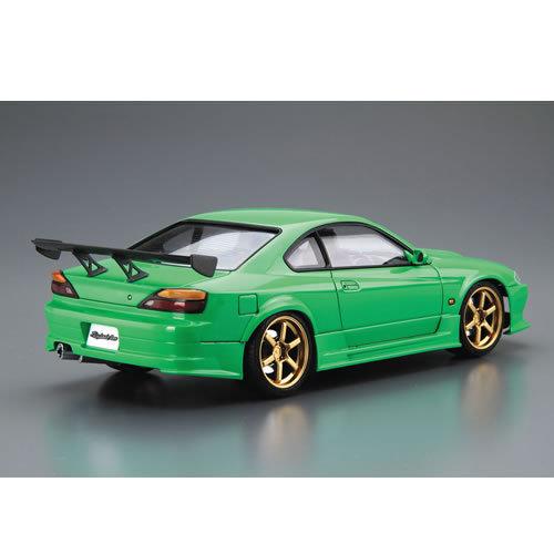 H-4905083061480 アオシマ 1／24 ザ・チューンドカー No.42 ロデックスタイル S15シルビア ’99（ニッサン）｜n-chacha｜03