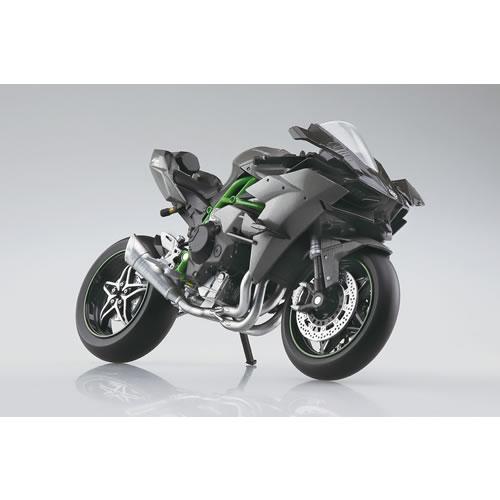 H-4905083111246 アオシマ 完成品バイク 1／12 KAWASAKI Ninja H2R 19