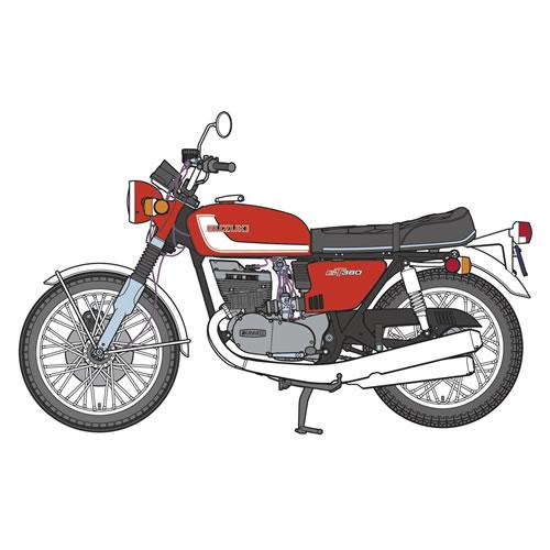 ハセガワ H-4967834217560 1／12 スズキ GT380 B レッドカラー