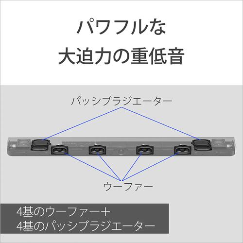 SONY（ソニー） HT-A9000 サウンドバー BRAVIA Theatre Bar 9 フラッグ