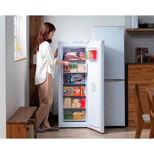 IRISOHYAMA アイリスオーヤマ 冷凍庫 IUSN-14A-W 2021年 IRIS OHYAMA IUSN-14A-W （ホワイト） 冷凍庫 - 最安値・価格