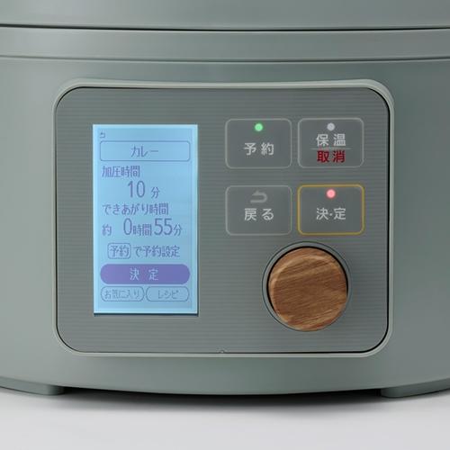 アイリスオーヤマ KPC-MA3-G 電気圧力鍋 ピスタチオグリーン 動作確認済 IRIS OHYAMA KPC-MA3-G アイリスオーヤマ 3L 電気圧力鍋 液晶