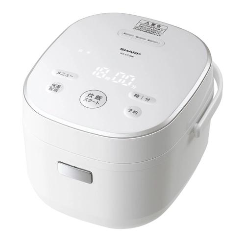 SHARP 炊飯器 KS-CF05E-W 未開封 3合 SHARP（シャープ） KS-CF05E-W ジャー炊飯器 3合炊き ホワイト系