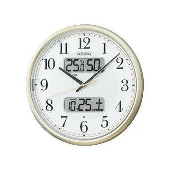 SEIKO（セイコー） KX384S 夜でも見える電波掛時計 : 日本橋CHACHA