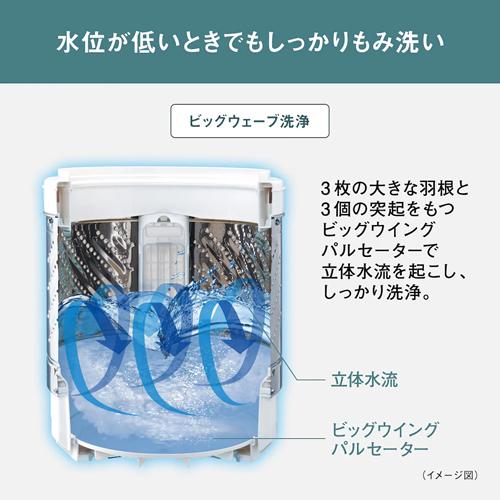 Panasonic（パナソニック） NA-F6B3-C 縦型全自動洗濯機 6.0kg ライト