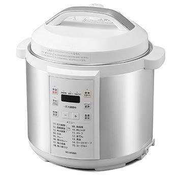 【大容量】電気圧力鍋 PC-EMA-6-W 楽天市場】【最大400円クーポン！くらしに+】 電気圧力鍋 6L