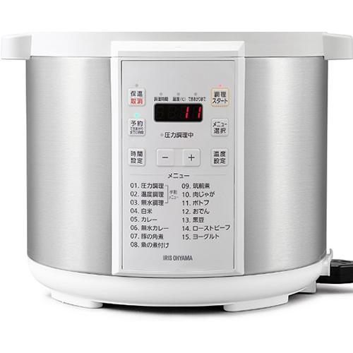 IRIS OHYAMA PC-EMA6-W アイリスオーヤマ 6.0L 電気圧力鍋
