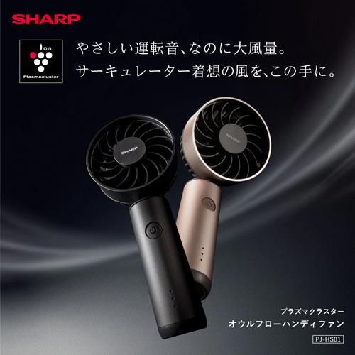 SHARP（シャープ） PJ-HS01-B プラズマクラスターオウルフローハンディ