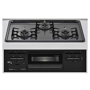 リンナイ（Rinnai） RB32AM5H2SBW-LP 幅60cm 3口 ビルトインガスコンロ