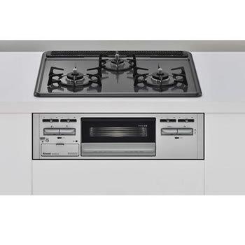 リンナイ RB32AM5H2SVW-12A13A 幅60cm 3口 ビルトインガスコンロ リンナイ RB32AM5H2SVW-12A13A 幅60cm 3口 ビルトインガスコンロ